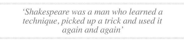 Shakespeare wasn't a genius